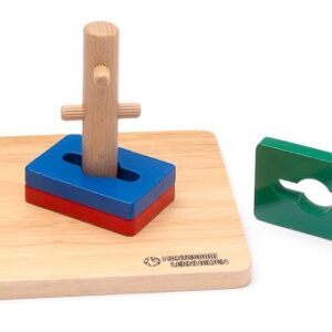 Motorikturm mit rechteckigen Passformen