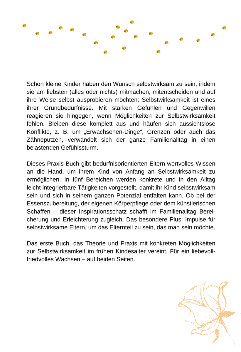 Buch: Selbstwirksam in der frühen Kindheit | Montessori-Zuhause leben 2 Buch: Selbstwirksam in der frühen Kindheit | Montessori-Zuhause leben – Bild 2