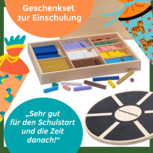 Grundschul-Lieblinge: Geschenkset zur Einschulung