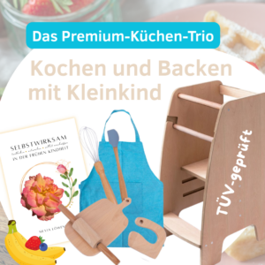 Kochen und Backen mit Kleinkind: Das Premium-Küchen-Trio