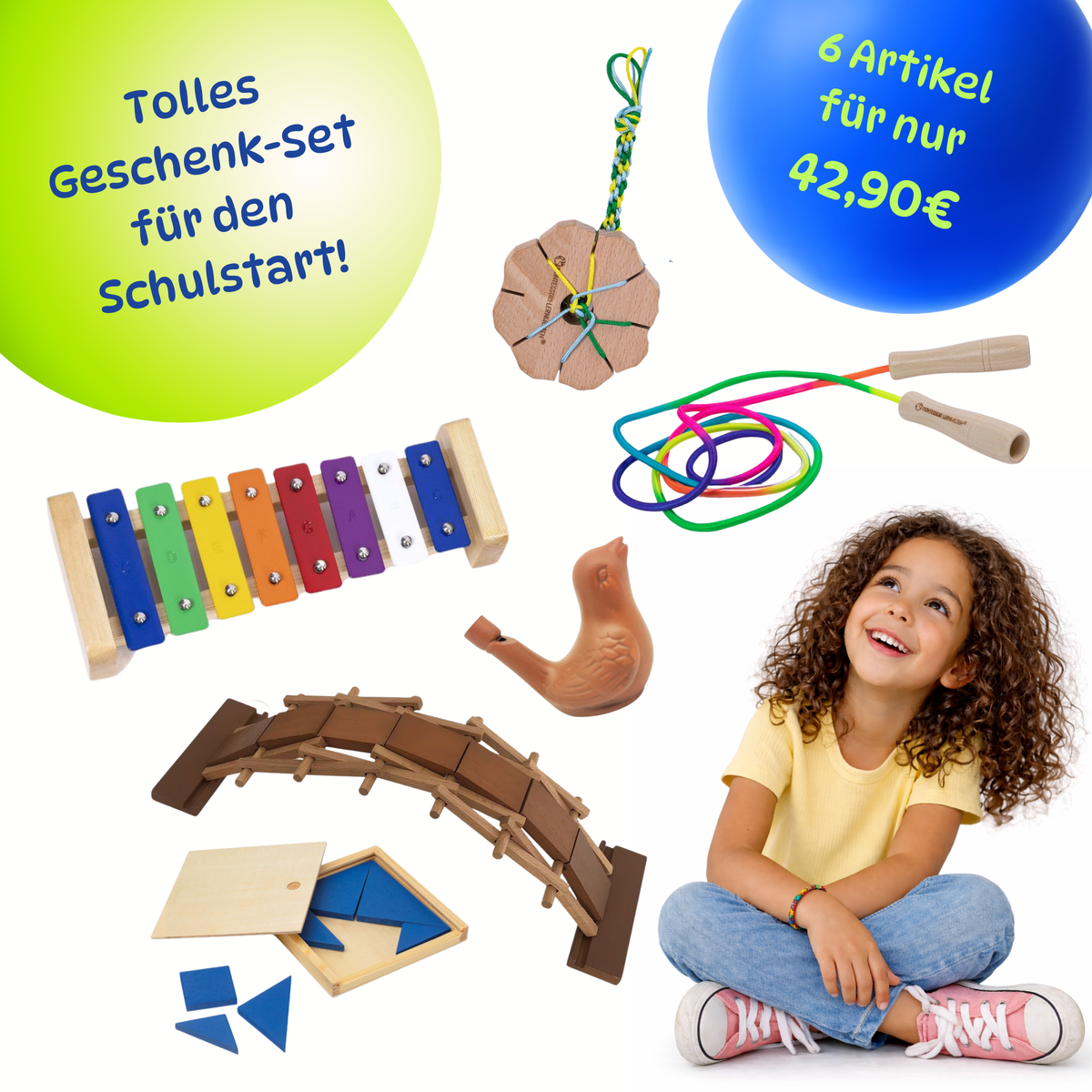 Geschenk-Set für Schulanfänger 2 Geschenk-Set für Schulanfänger – Bild 2