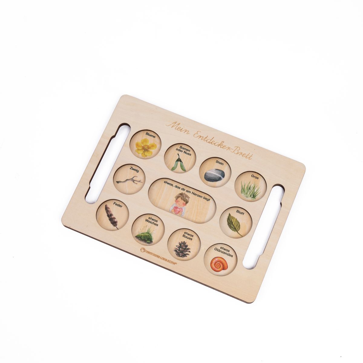 Aktivitätenbrett - Sammelbrett für kleine Naturforscher 1 Aktivitätenbrett - Sammelbrett für kleine Naturforscher