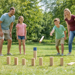 Wikingerschach - Das beliebte Gartenspiel für Familien, Gruppen & Co